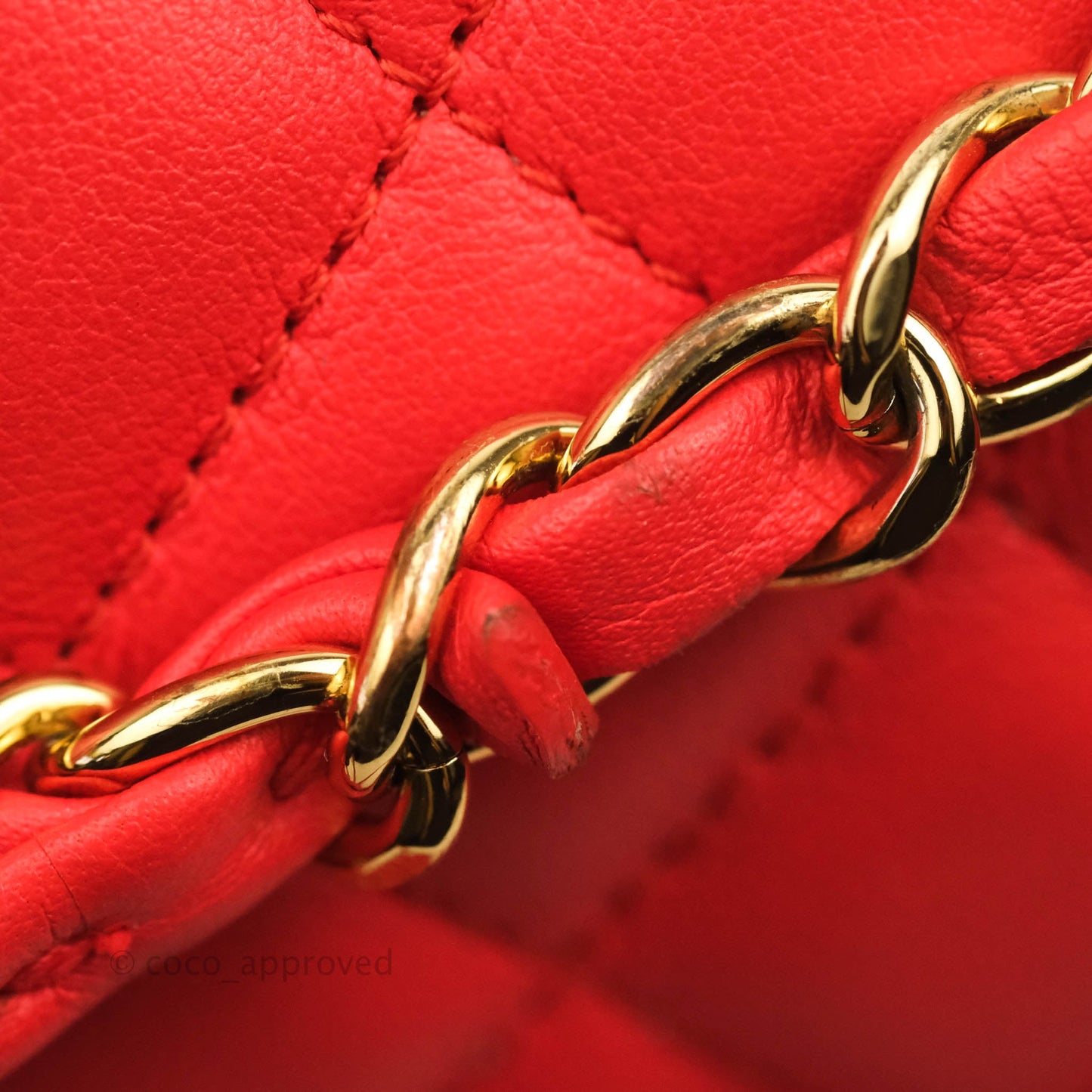 Chanel Quilted Urban Spirit Backpack Red Calfskin Gold Hardware