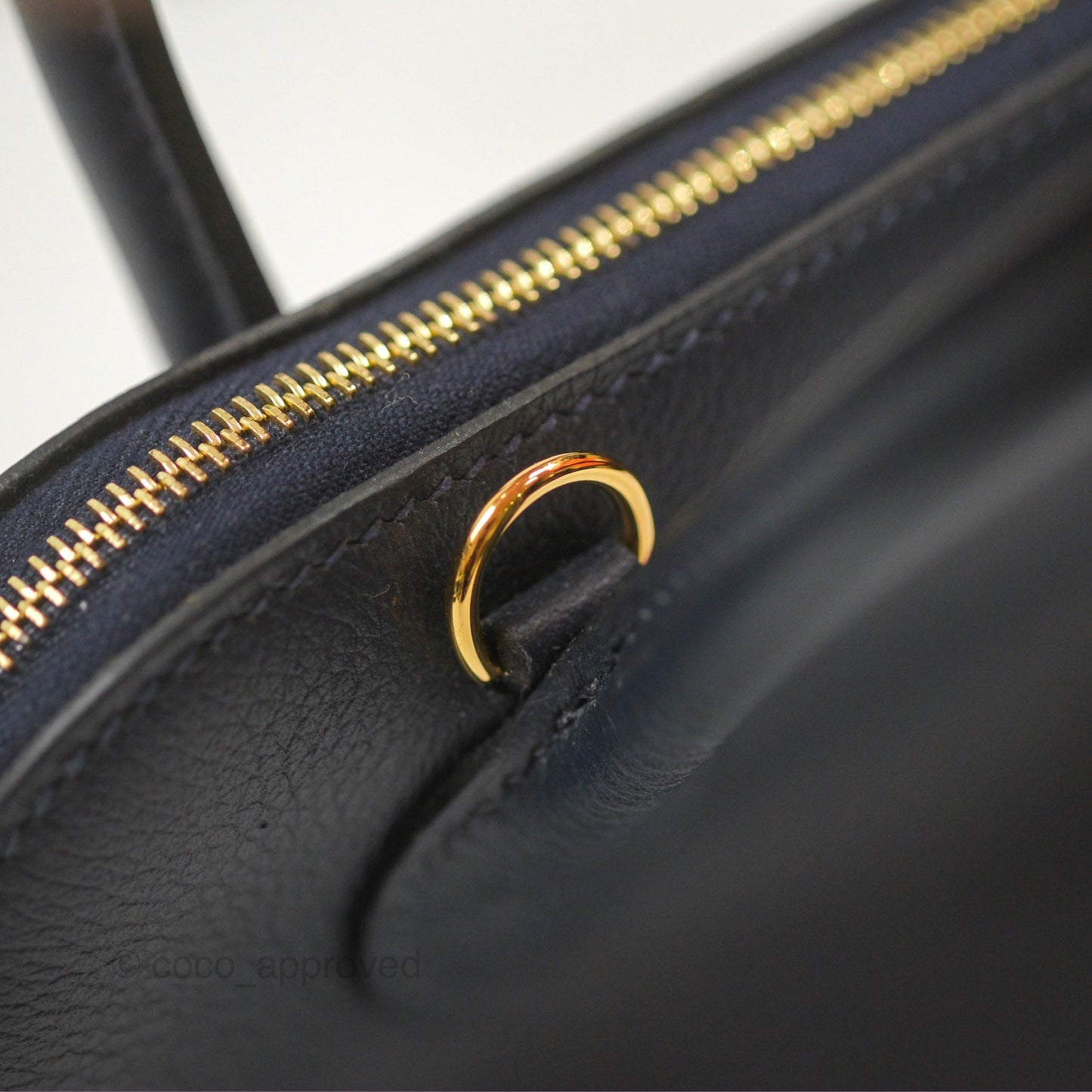 Hermès Bolide Mini 1923 Bleu Nuit 2Z Evercolor Gold Hardware