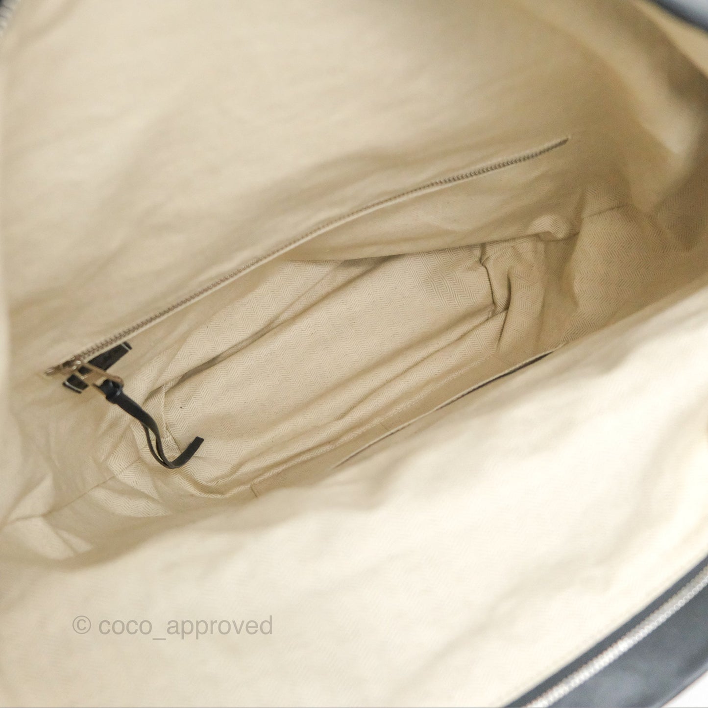 Loewe Woven Basket Bag Black Leather Natural Palm Leaf