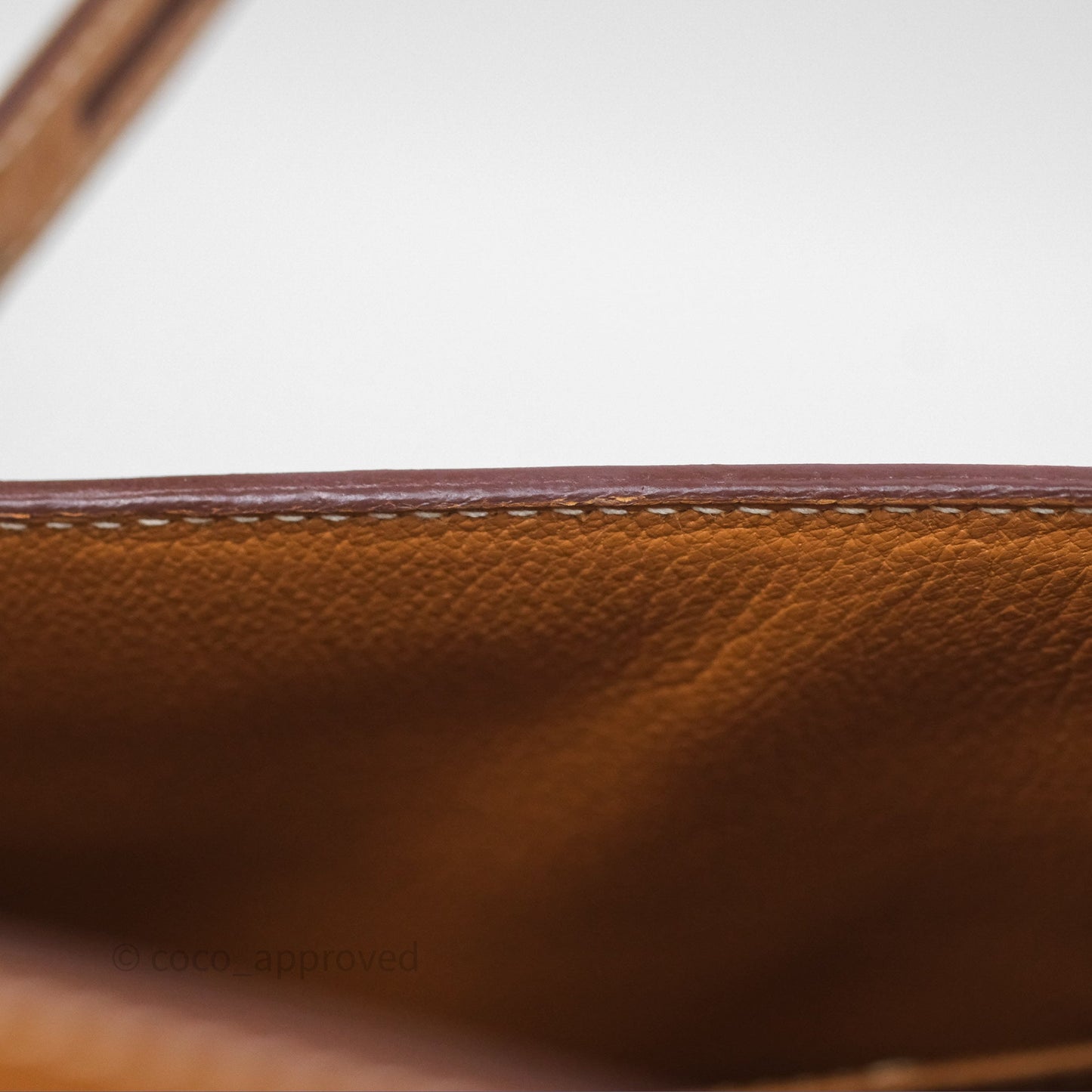 Hermès Kelly II 28 Sellier Gold 37 Chamonix Leather Gold Hardware