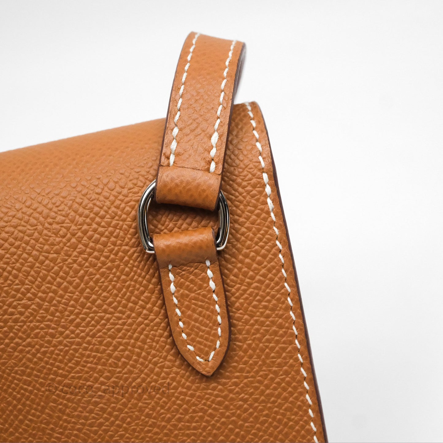 Hermès Hermesnap Wallet Epsom Gold 37 Palladium Hardware