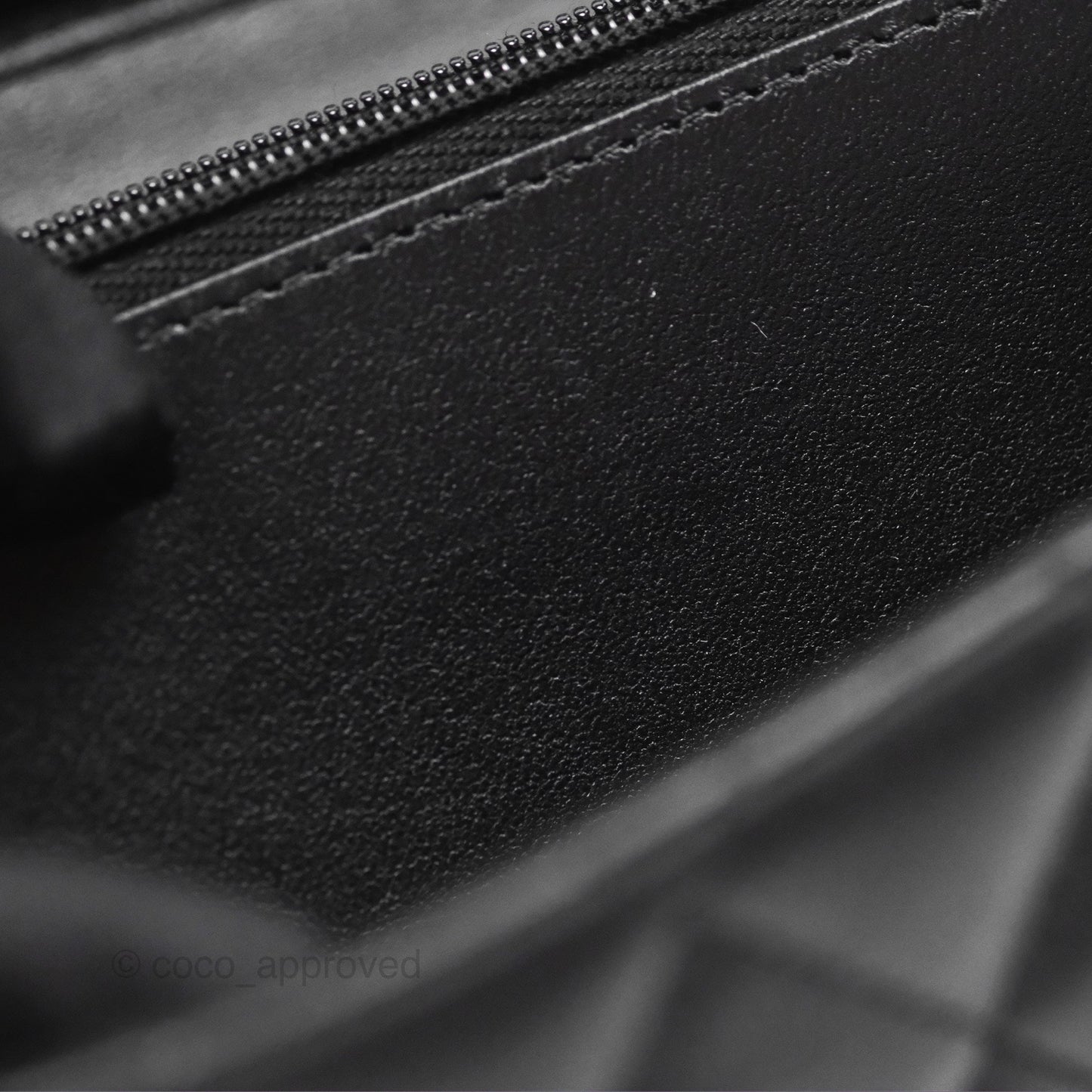 Chanel Quilted Classic Wallet on Chain WOC Black Lambskin Gold Hardware