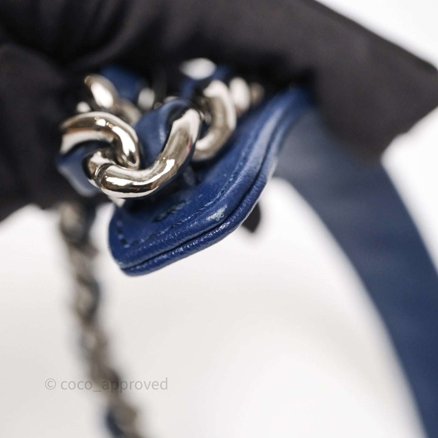 Chanel 19 Small Navy Mixed Hardware