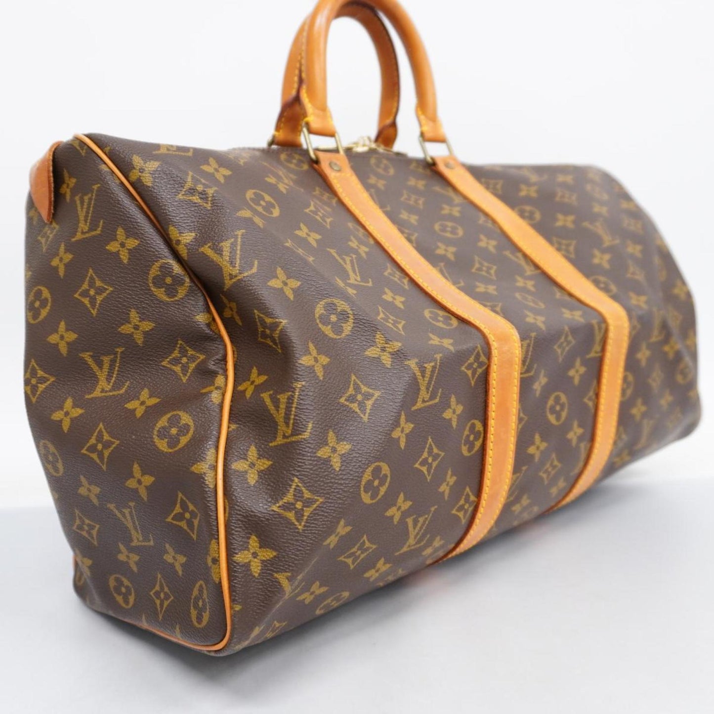 Louis Vuitton Keepall 45  Canvas Travel Bag ()