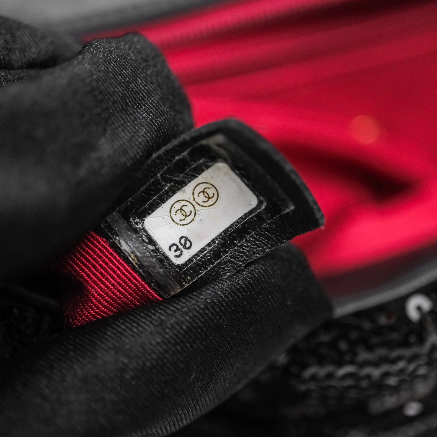 Chanel 19 Small Sequin Black Mixed Hardware