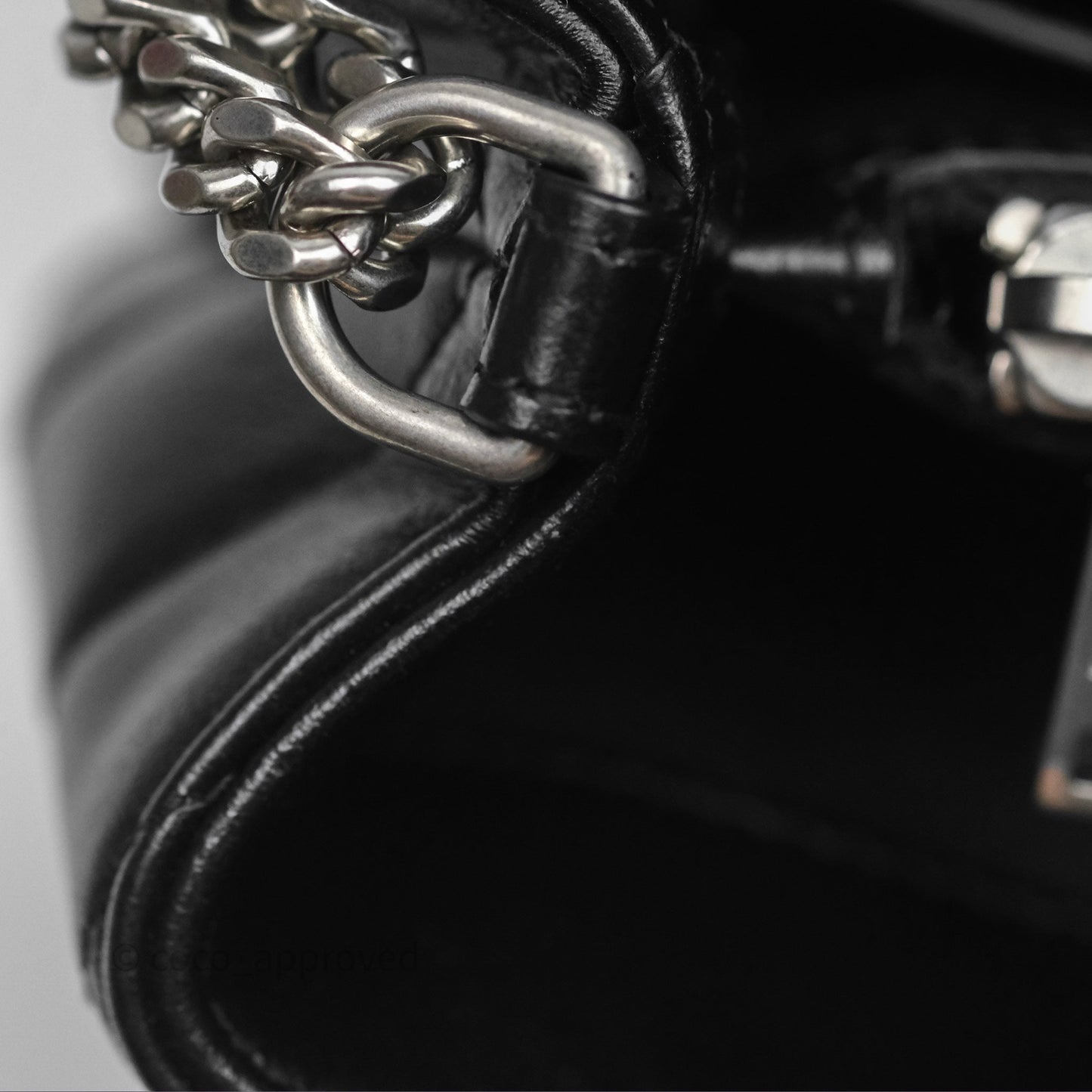 Saint Laurent Loulou Small Flap Bag Black Silver Hardware