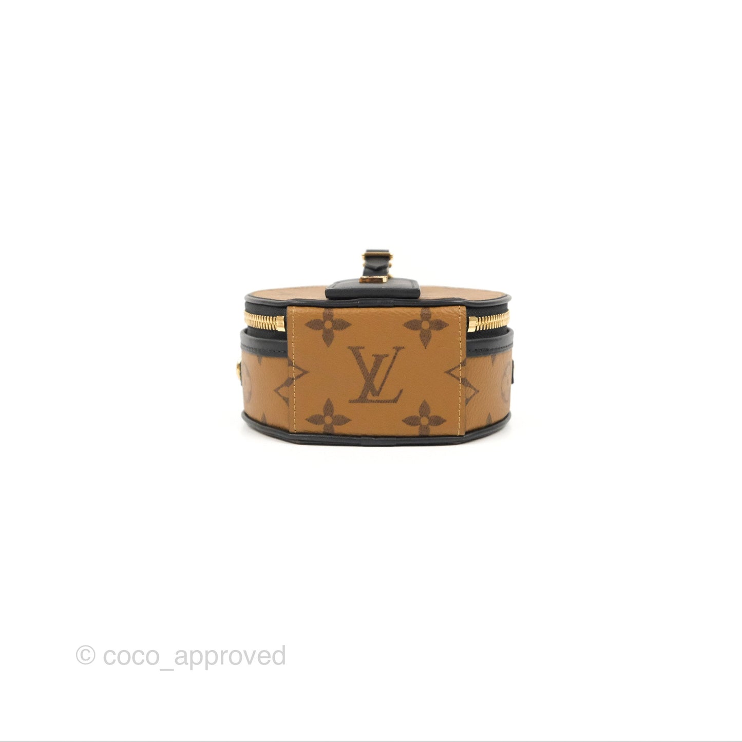 Louis Vuitton Mini Boîte Chapeau Monogram Reverse Canvas Black