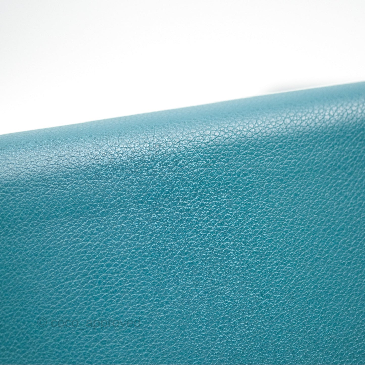 Hermès 24/24 21 Mini Vert Bosphore Evercolor Swift Palladium Hardware