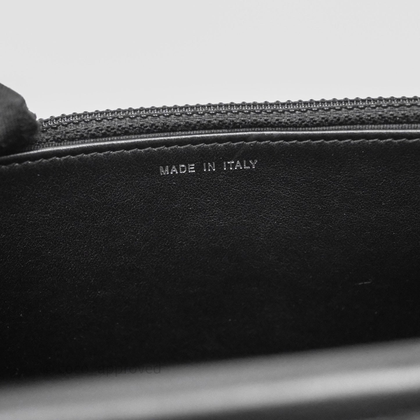 Chanel WOC Chevron Reissue So Black Calfskin