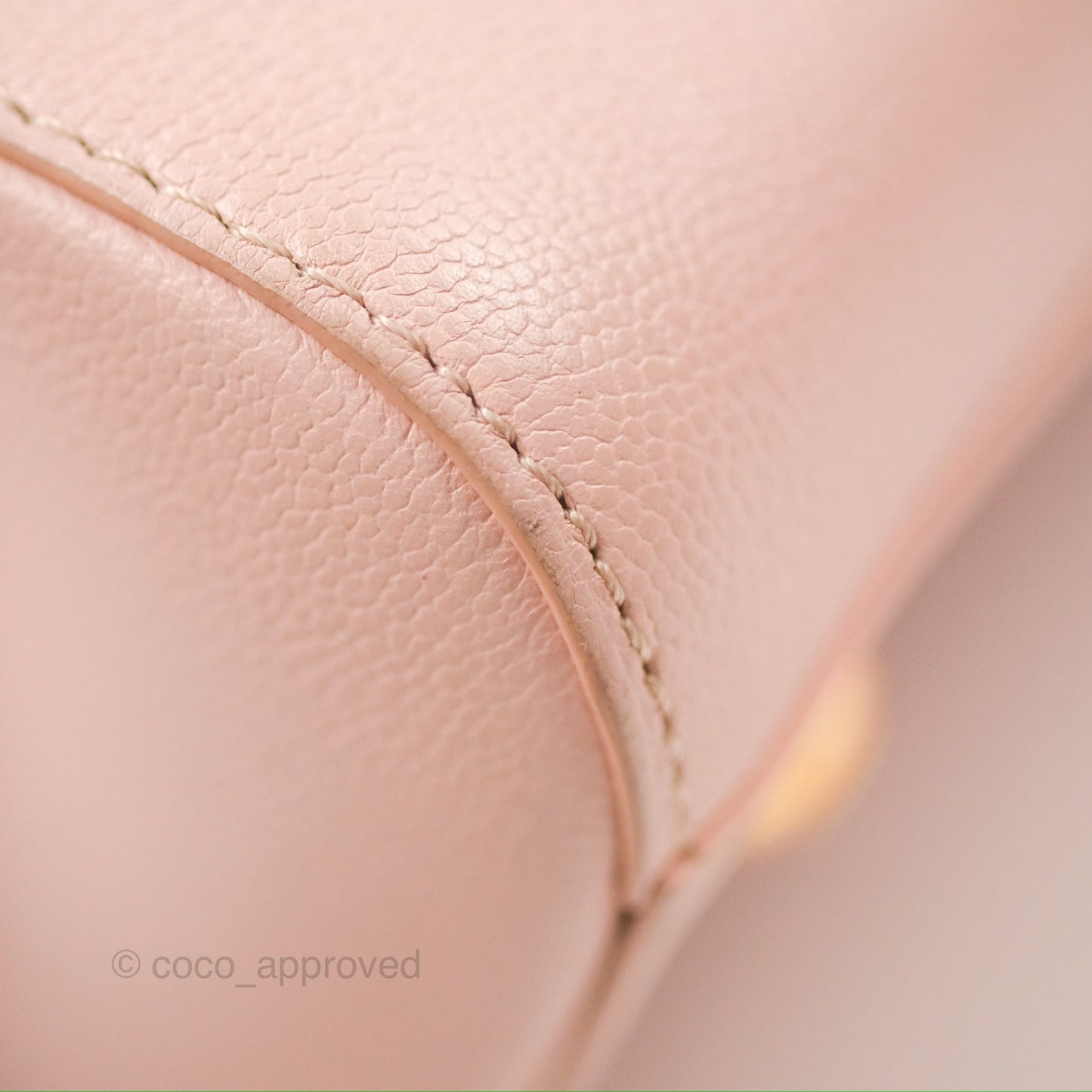 Delvaux Brillant East West Top Handle Bag Nude Pink Rose Gold Hardware