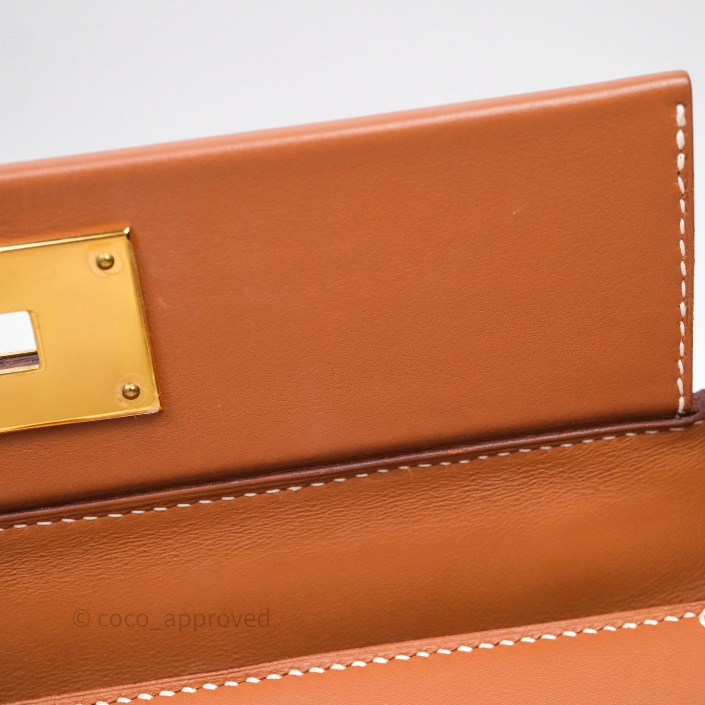 Hermès 24/24 29 Gold Togo/Swift Gold Hardware