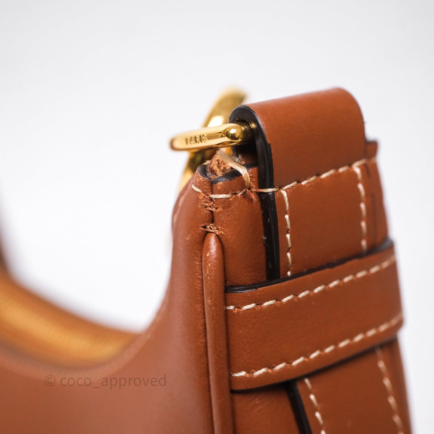 Celine Ava Bag In Smooth Calfskin Tan