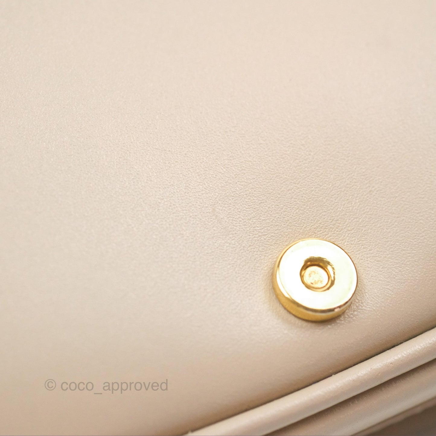Christian Dior Bobby East-West Bag Calfskin Beige