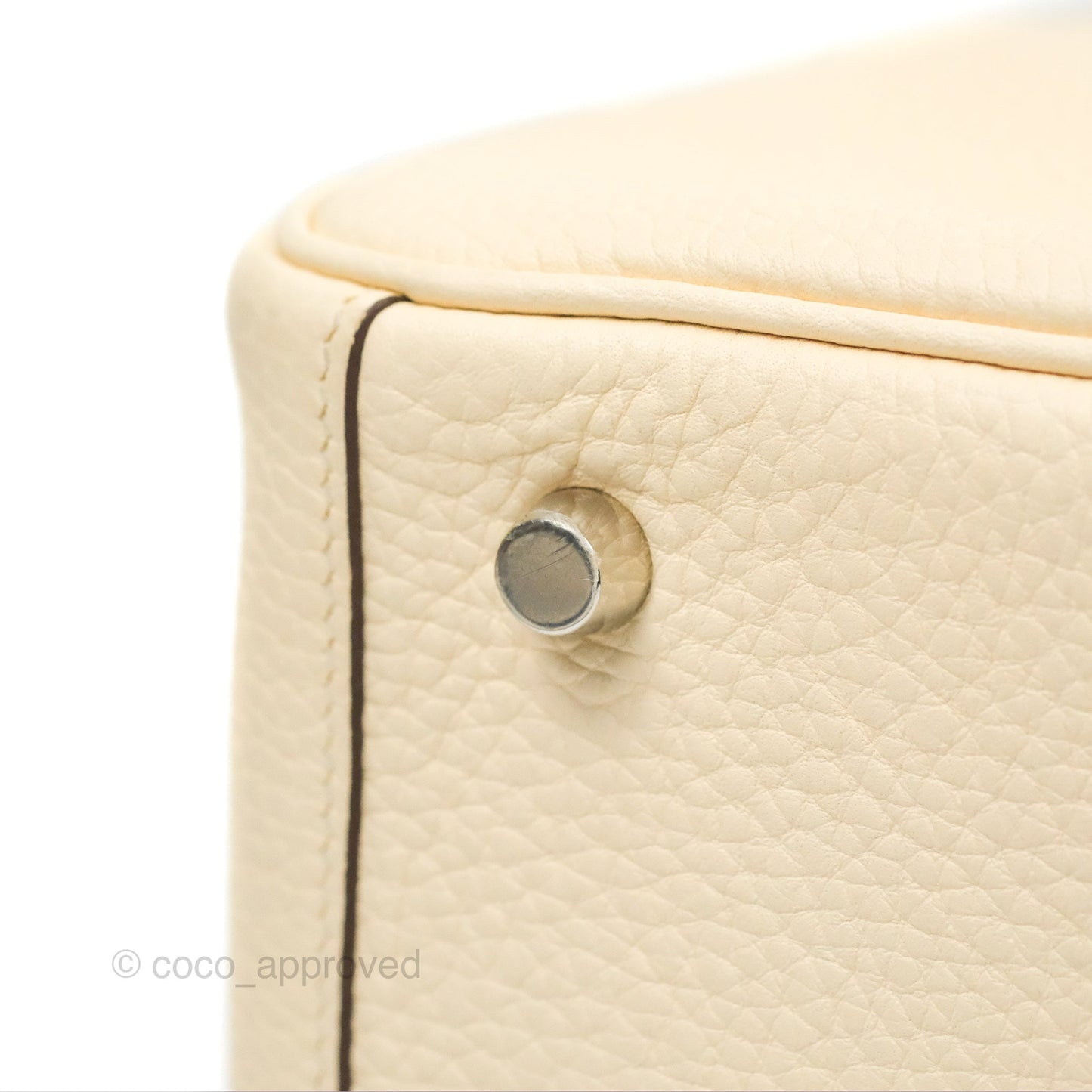 Hermès Lindy 26 Nata Taurillon Clemence Silver Hardware