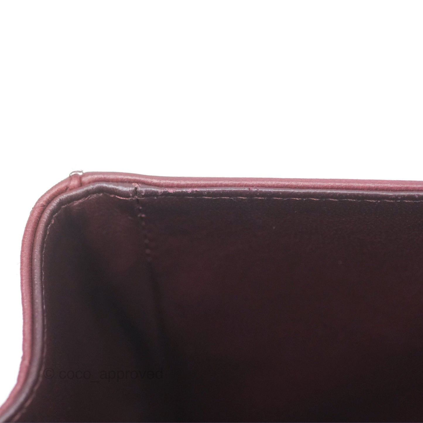 Chanel Jumbo Double Flap Burgundy Lambskin Gold Hardware