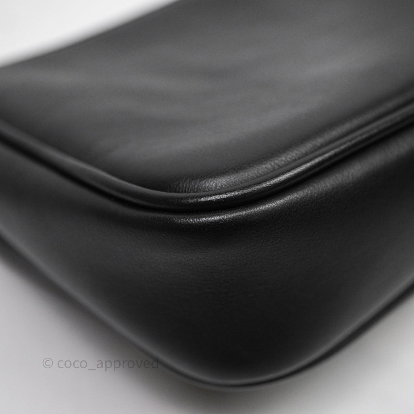 Balenciaga Rodeo Sling Pochette Leather Shoulder Bag Black Calfskin