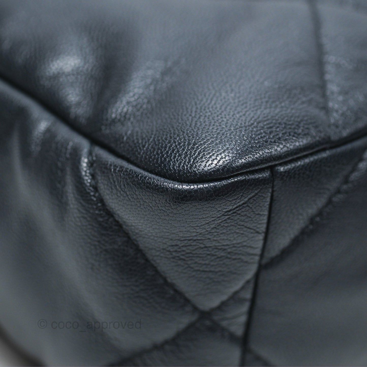 Chanel 19 Small Navy Goatskin Mixed Hardware