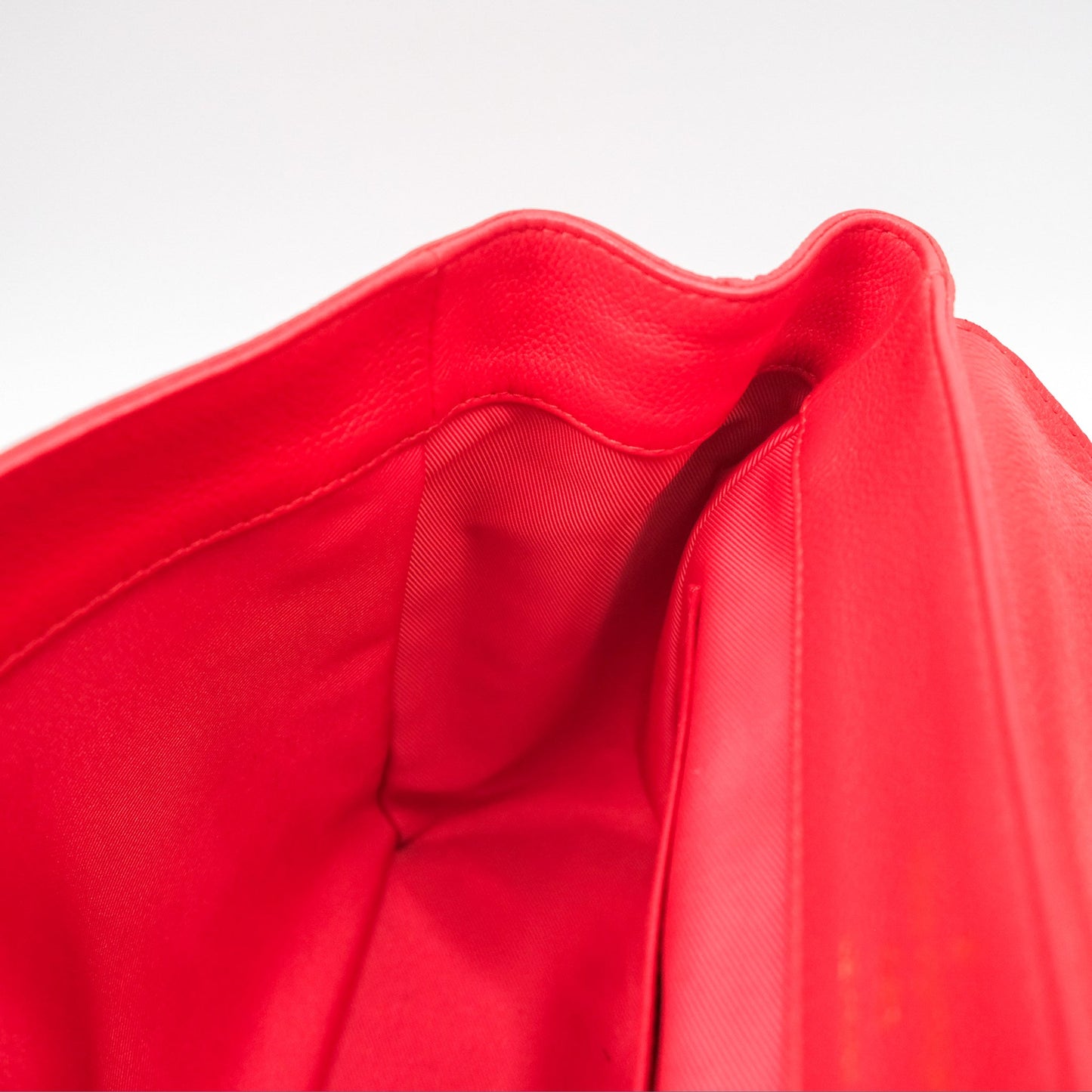 Louis Vuitton Lockme PM Red Grained Calfskin