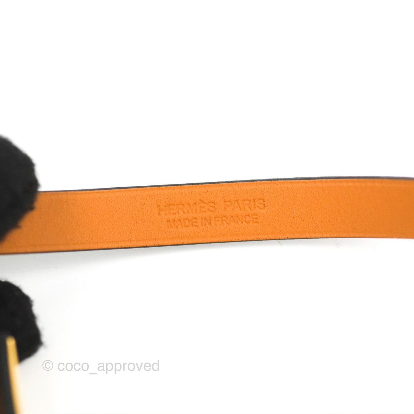 Hermès Mini Kelly Double Tour Bracelet Black Swift Gold Hardware