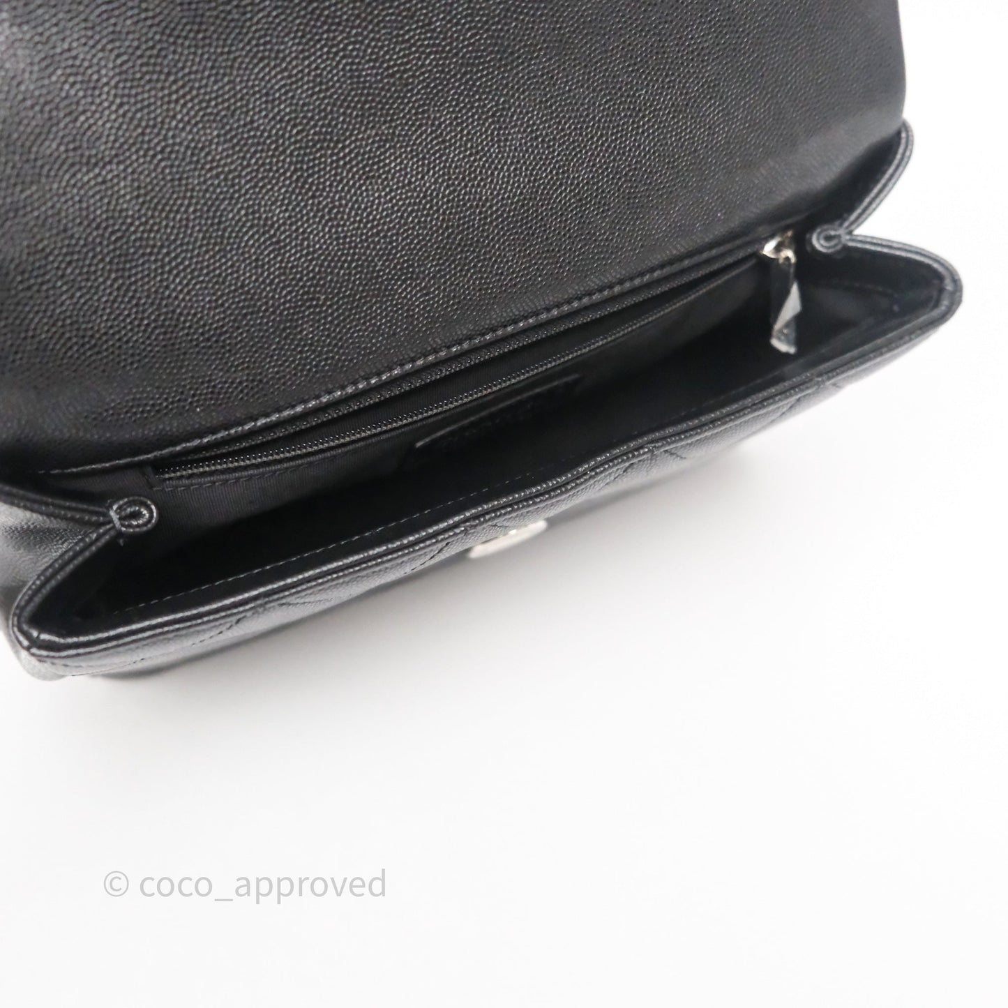 Chanel Quilted My Everything Medium Flap Bag So Black Caviar Incognito Hardware