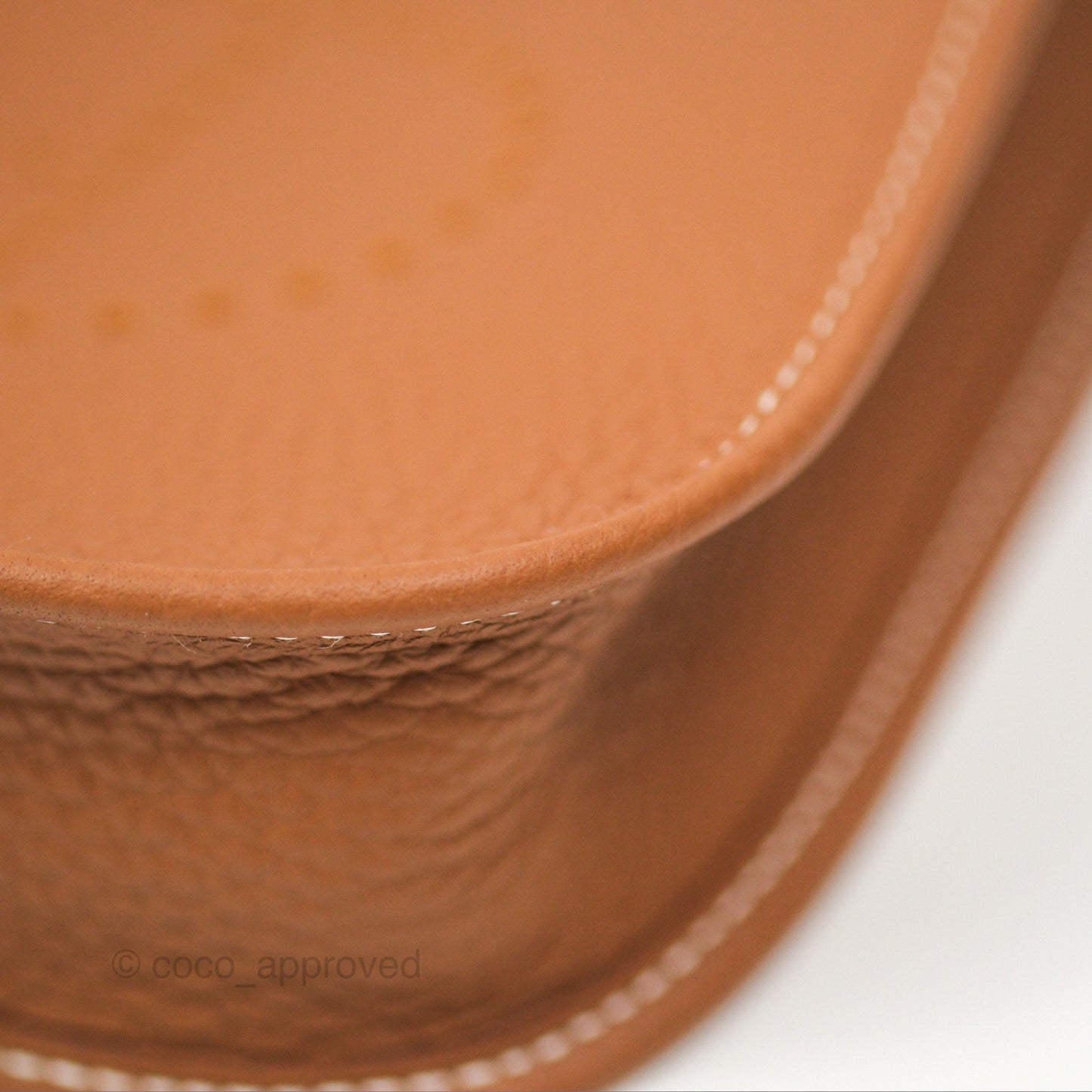 Hermès Mini Evelyne 16 Gold Clemence Gold Hardware