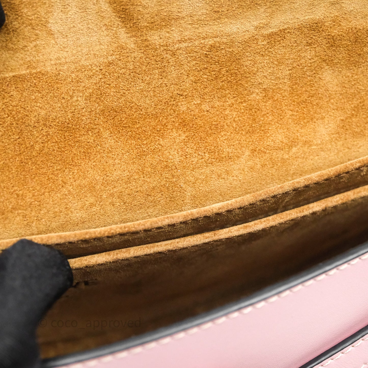 Loewe Mini Gate Belt Bag in Soft Calfskin Pink