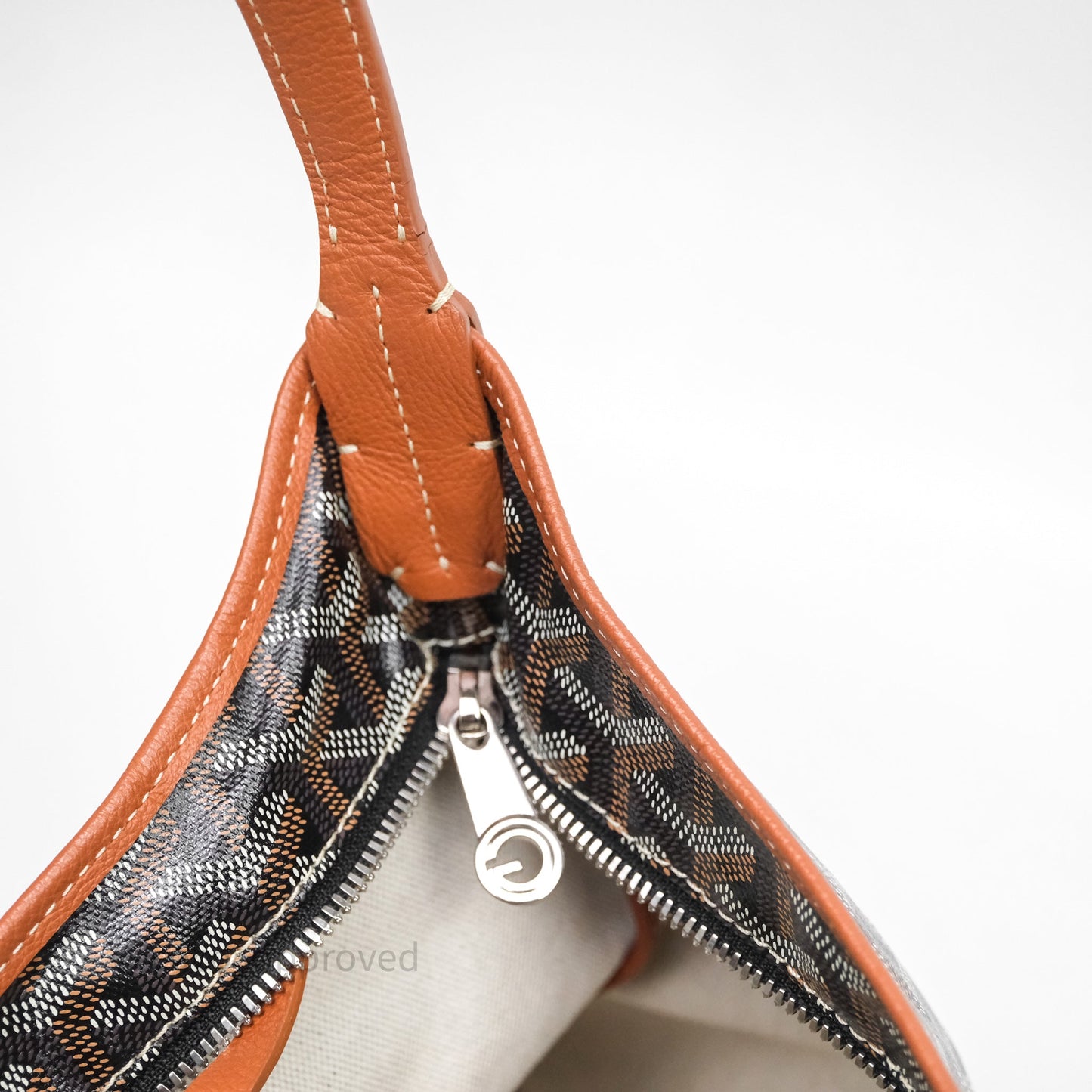Goyard Bohème Hobo Bag Black & Tan