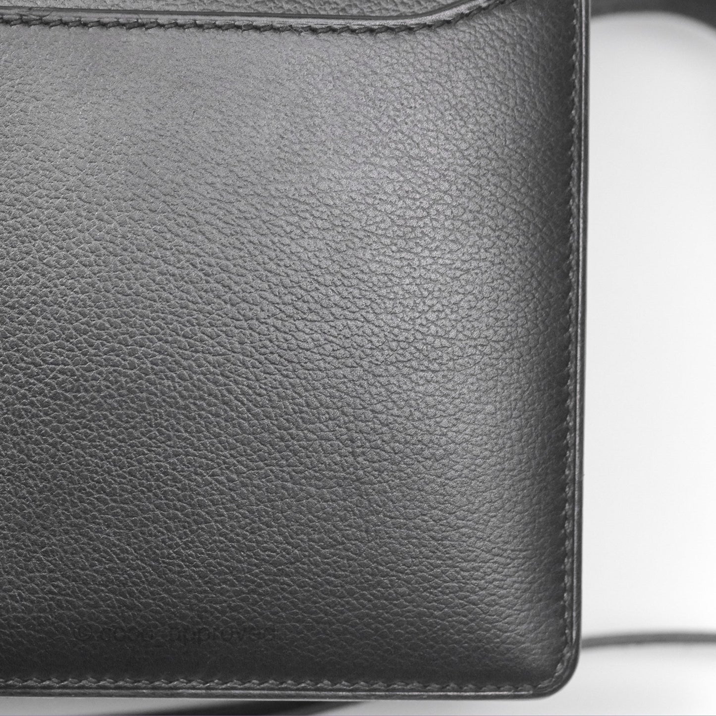 Hermès Roulis Mini 18 Black Noir 89 Veau Evergrain Permabrass Hardware