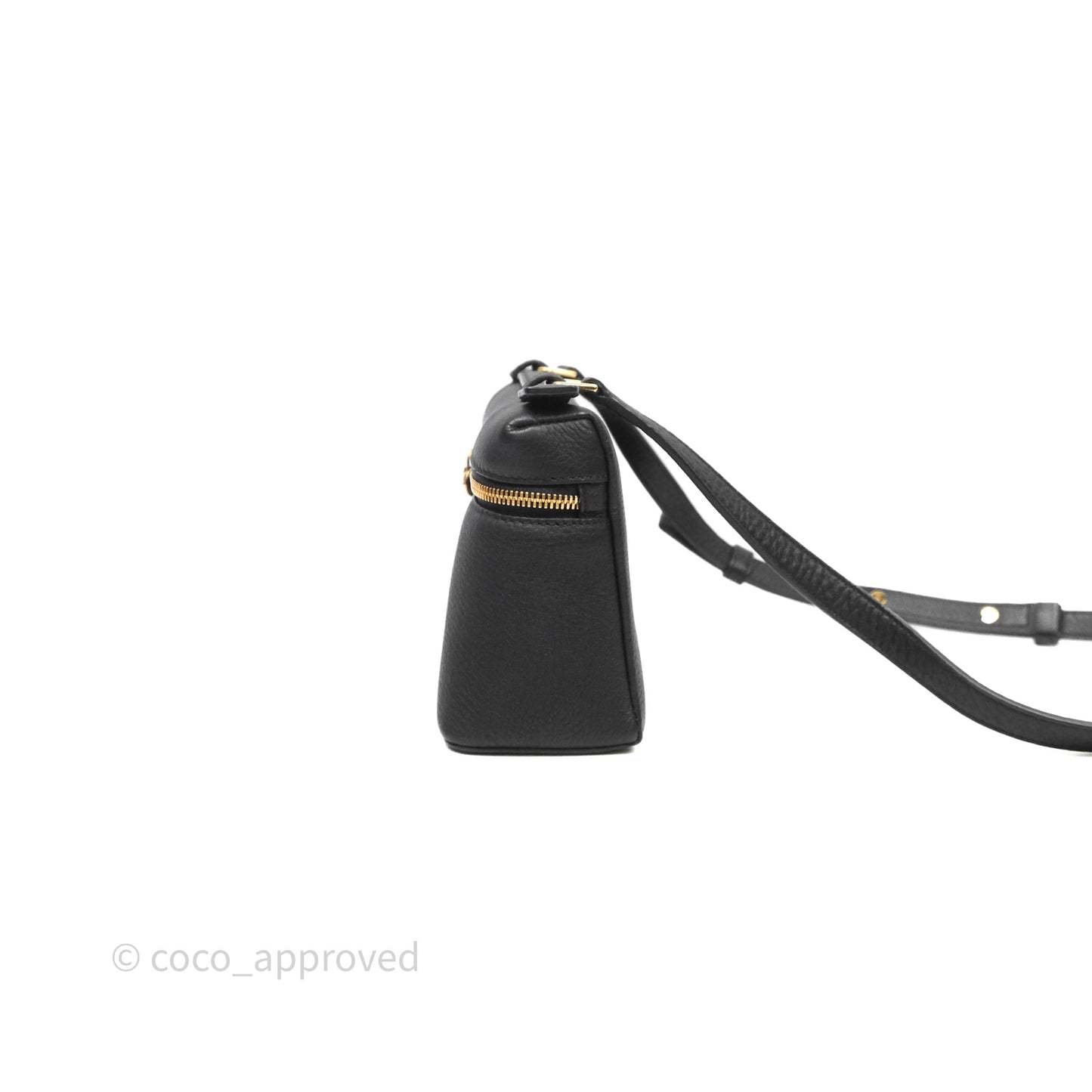 Loro Piana Extra Pocket L19 Black Grained Calfskin