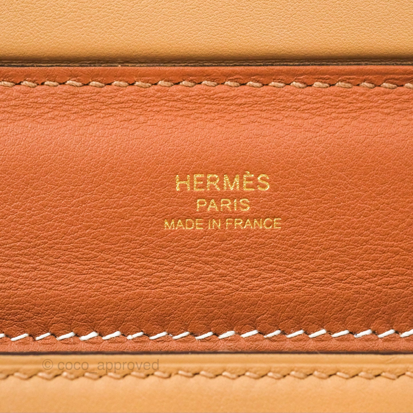 Hermès 24/24 21 Mini Chai 0M Fauve 34 Evercolor Gold Hardware