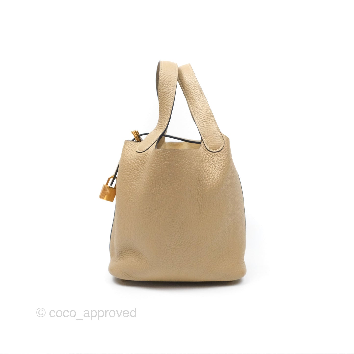Hermès Picotin Lock 18 Trench Taurillon Clemence Gold Hardware