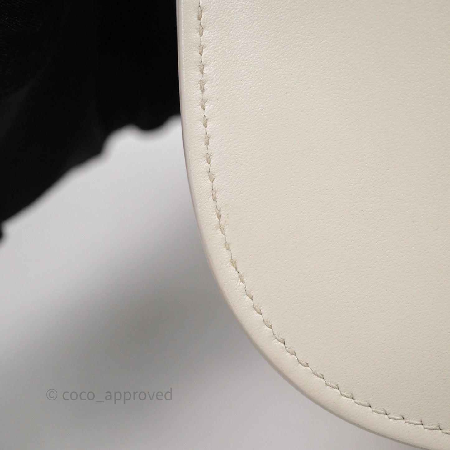 Dior Medium Bobby Bag Off White Calfskin Gold Hardware