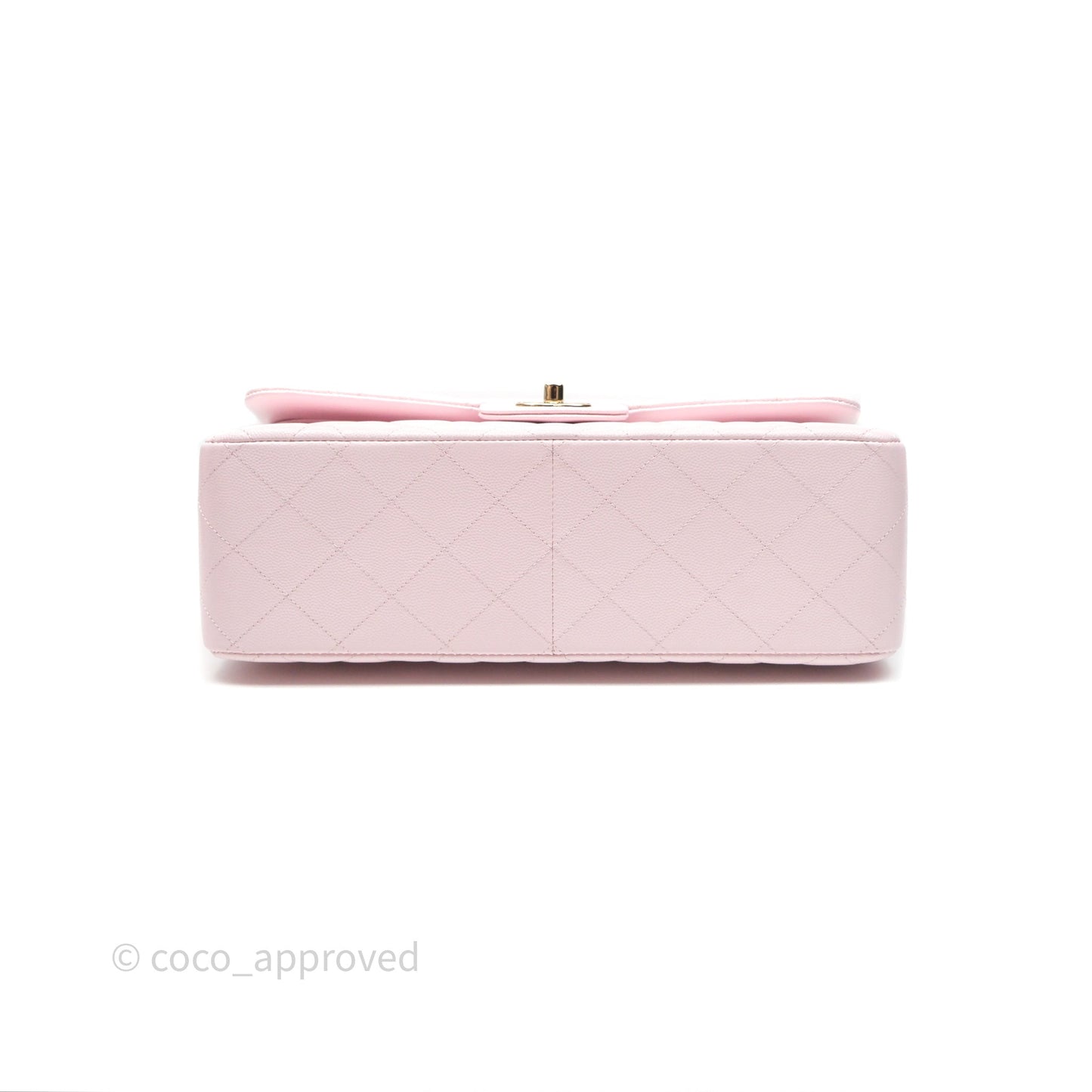 Chanel Jumbo Classic Double Flap Pink Caviar Gold Hardware⁣⁣