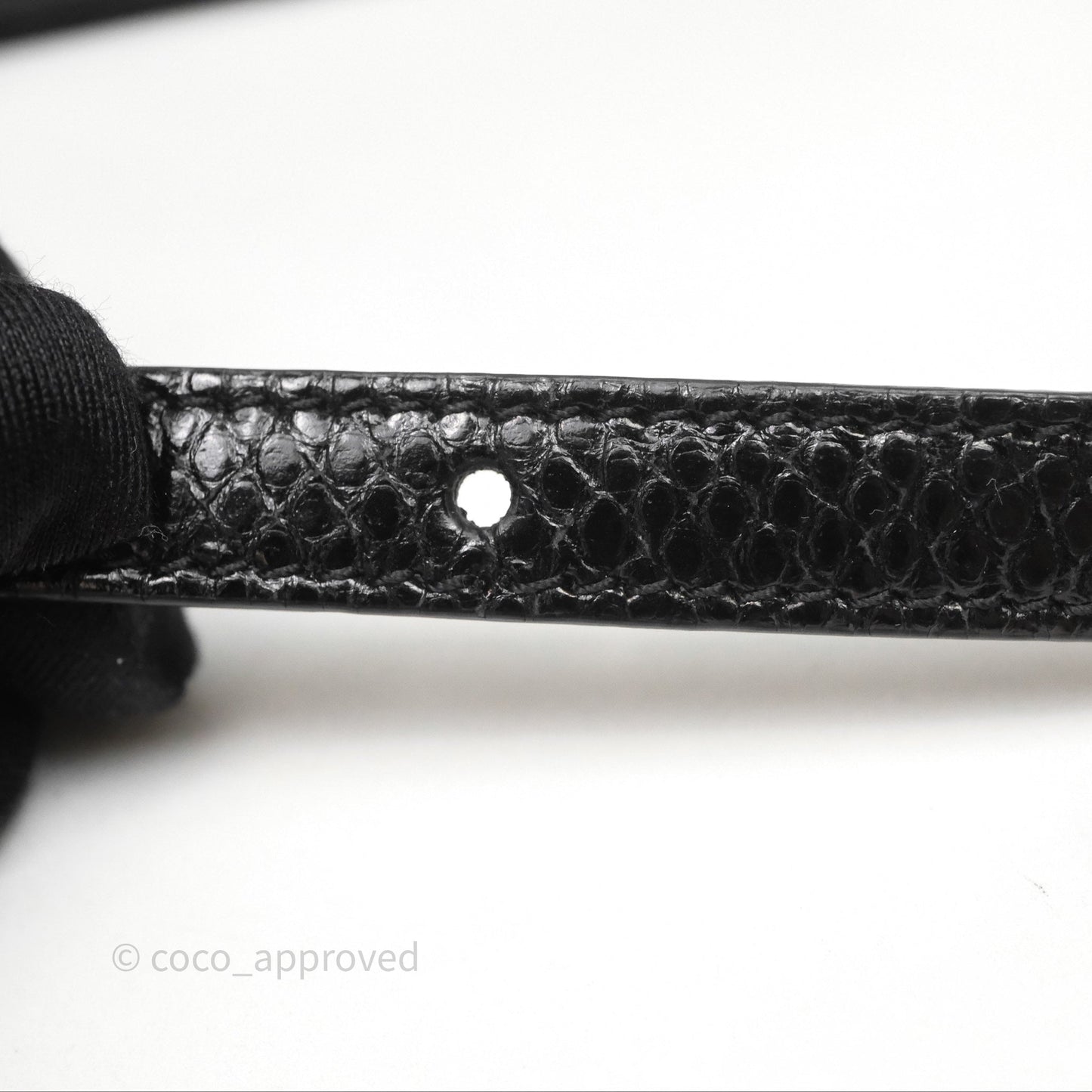 Celine Lizard Small Pampille C Bag Black Gold Hardware