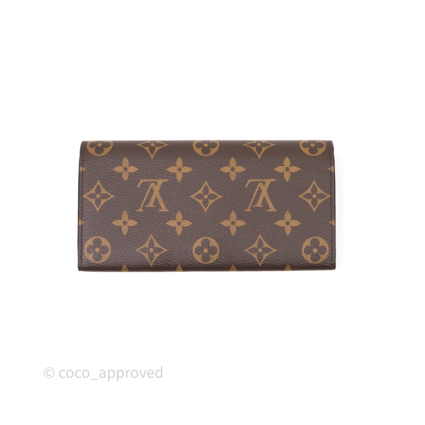 Louis Vuitton Emilie Wallet Monogram Canvas Fuchsia Pink