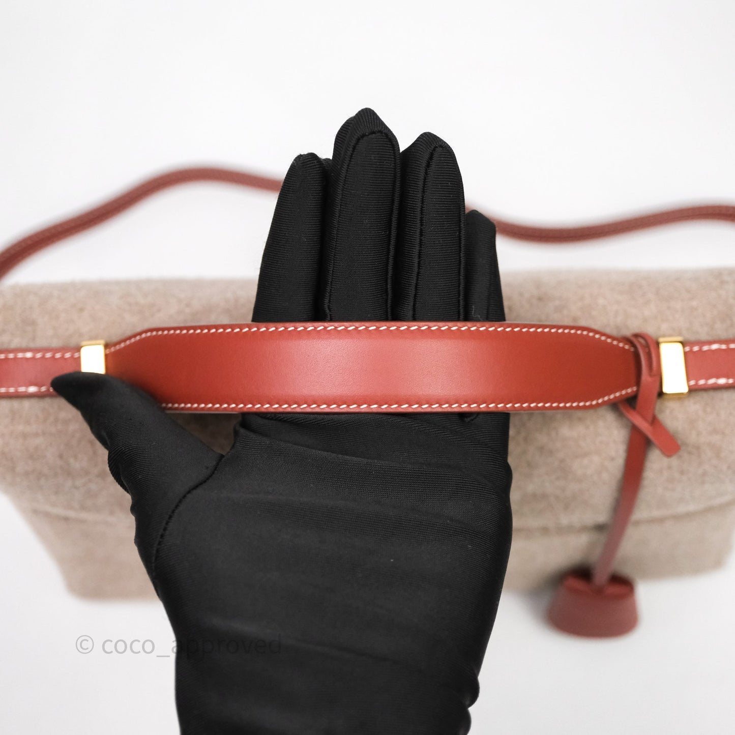 Loro Piana Extra Bag L27 Natural Brown/Deep Kummel Cashmere