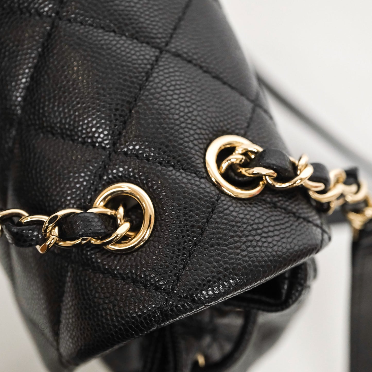 Chanel Urban Spirit Mini Black Caviar Backpack