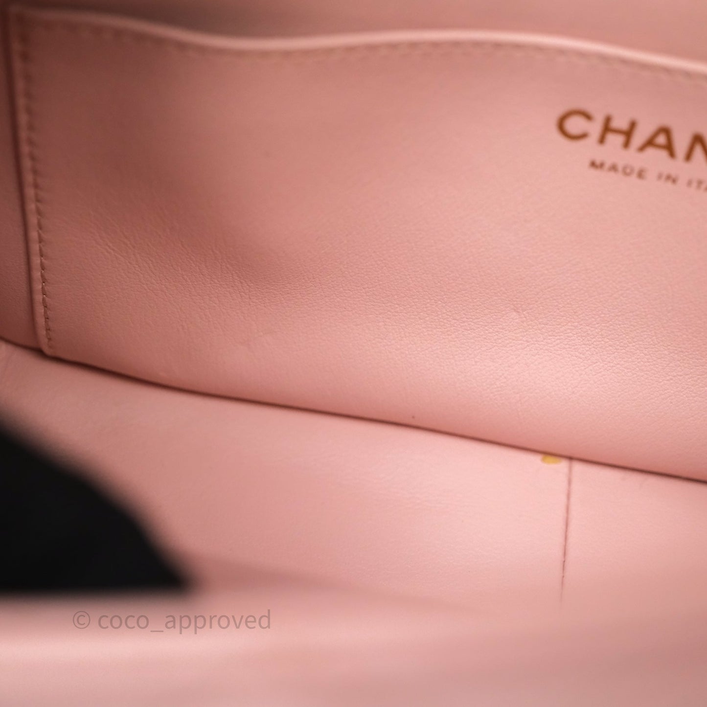 Chanel Quilted Flap Bag With Camellia Adjustable Lambskin Pink Aged Gold Hardware