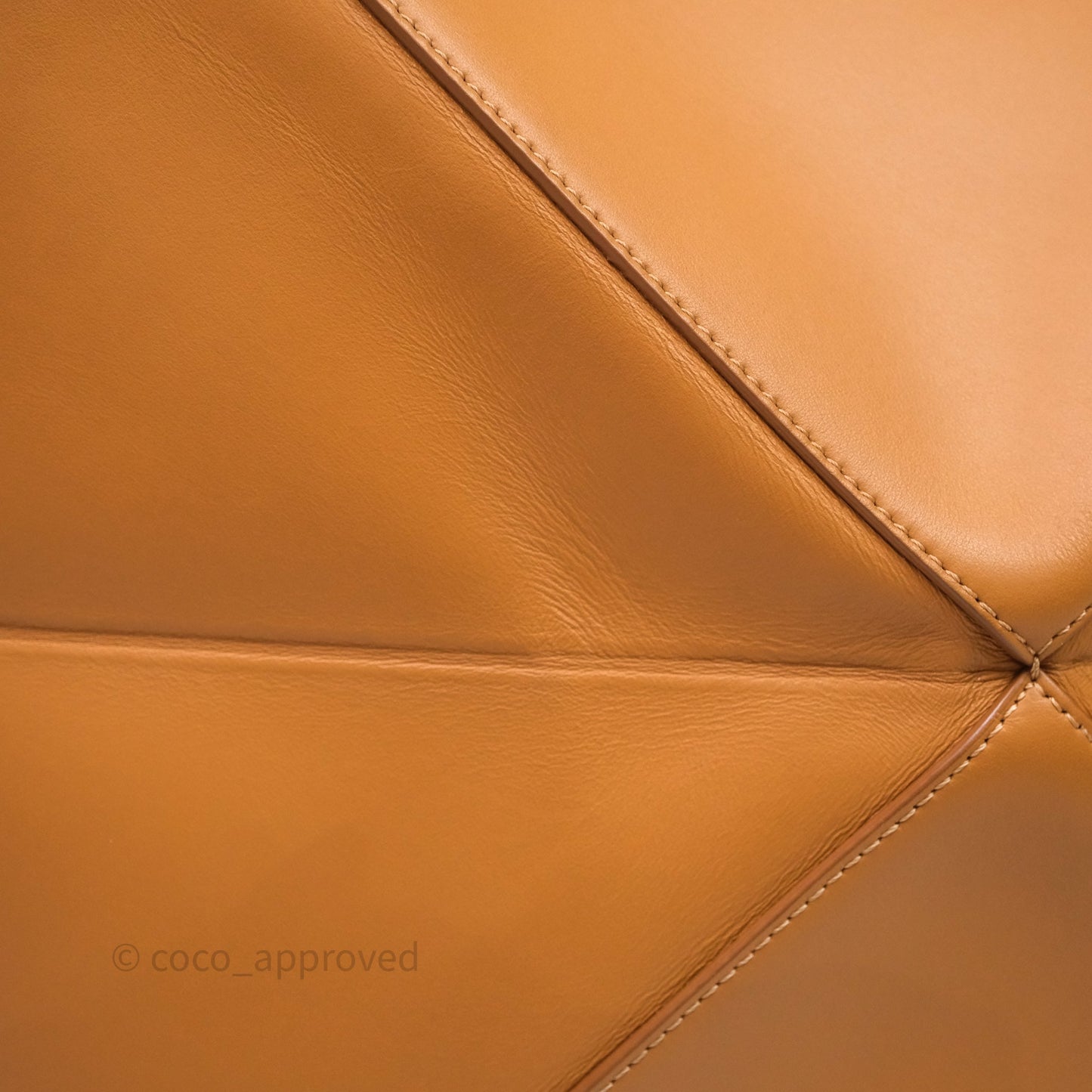 Loewe Puzzle Fold XL Warm Desert Leather Tote Bag