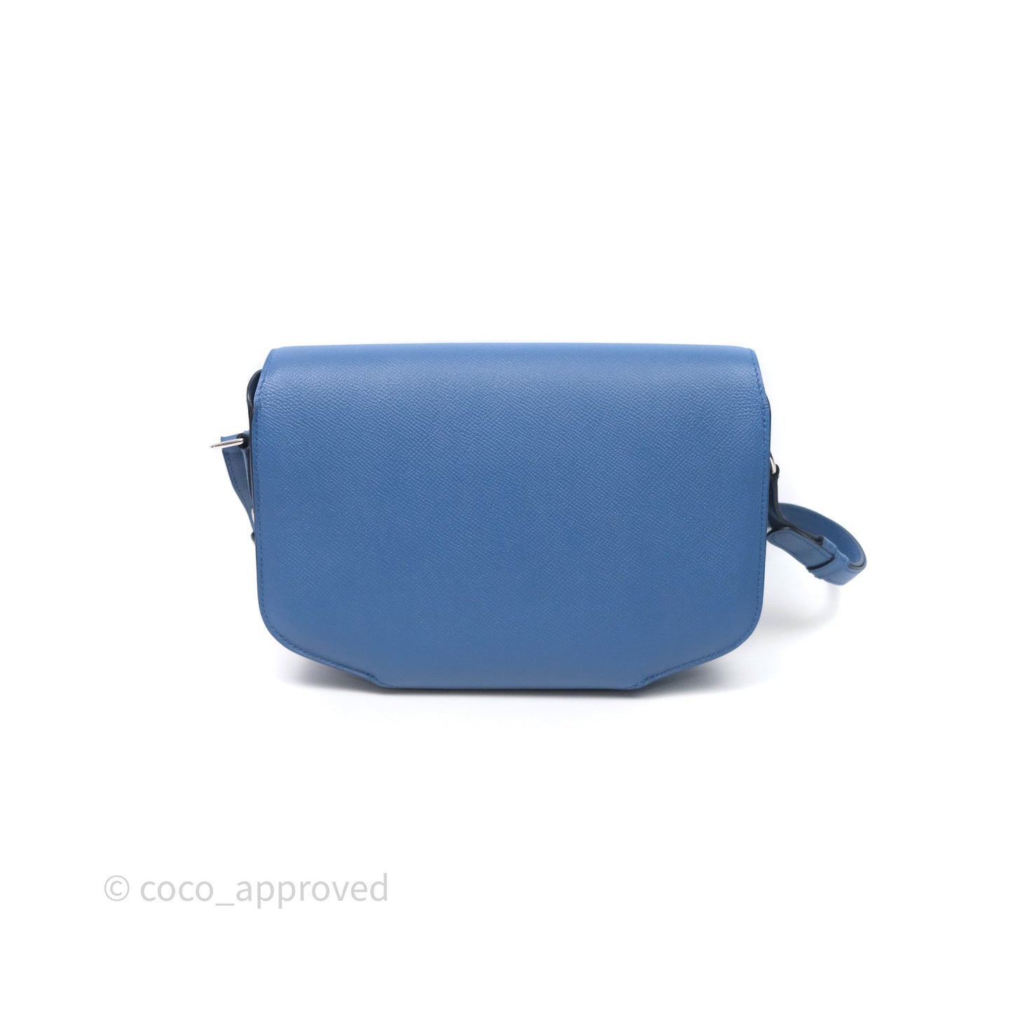 Hermès Cherche-Midi R2 Bleu Agate Epsom Palladium Hardware