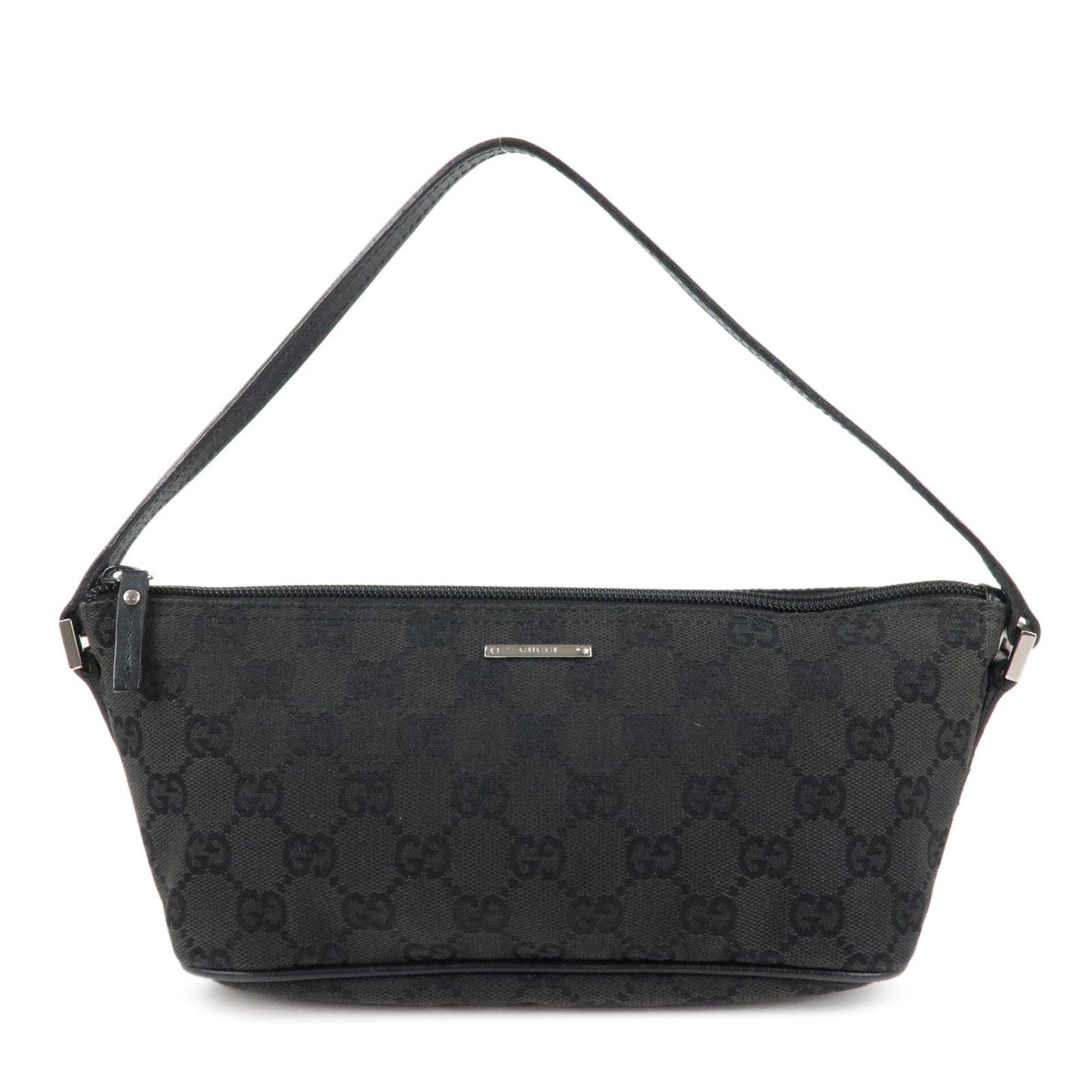 Luxury Gucci Trending 2025 Boat Bag GG Canvas Leather Hand Bag Pouch BlacK