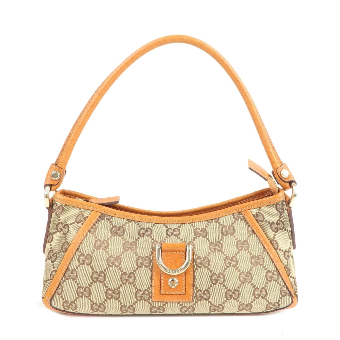 Luxury Gucci Trending 2025 Abbey GG Canvas Leather Shoulder Bag Beige Brown 130939