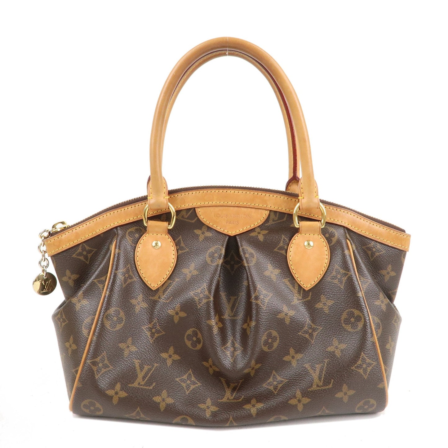 Louis Vuitton Monogram Tivoli PM Hand Bag Brown M40143