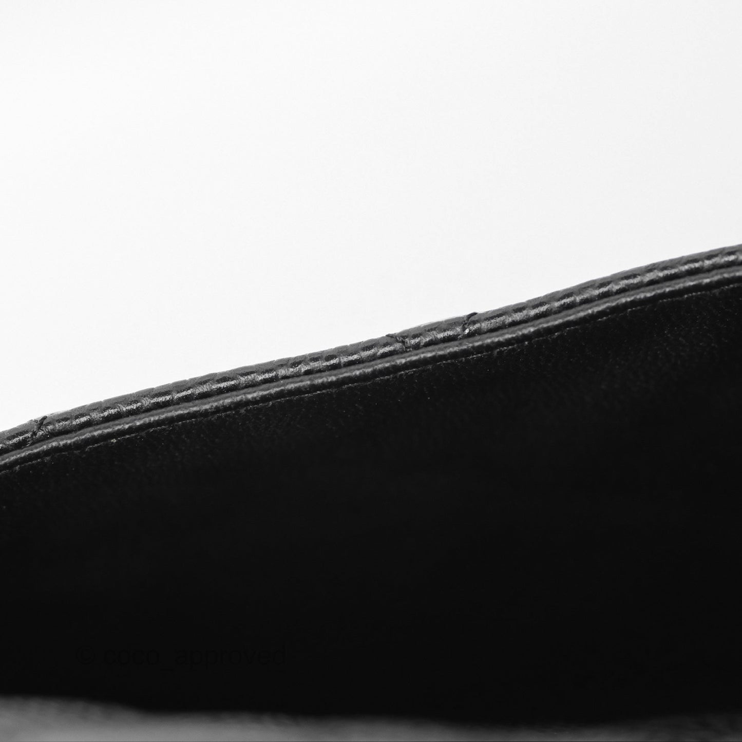 Chanel Maxi Single Flap Quilted Black Caviar Silver Hardware