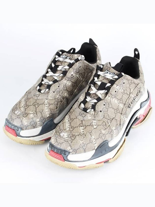 Luxury Gucci Trending 2025 Balenciaga Hacker Triple S Ebony 41 260