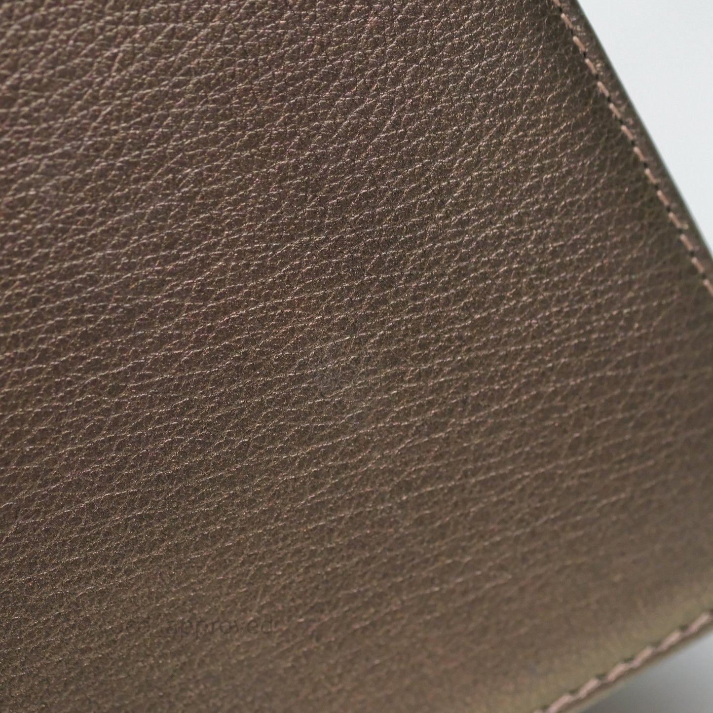 Chanel Quilted Medium Boy Iridescent Bronze Goatskin Rainbow Hardware