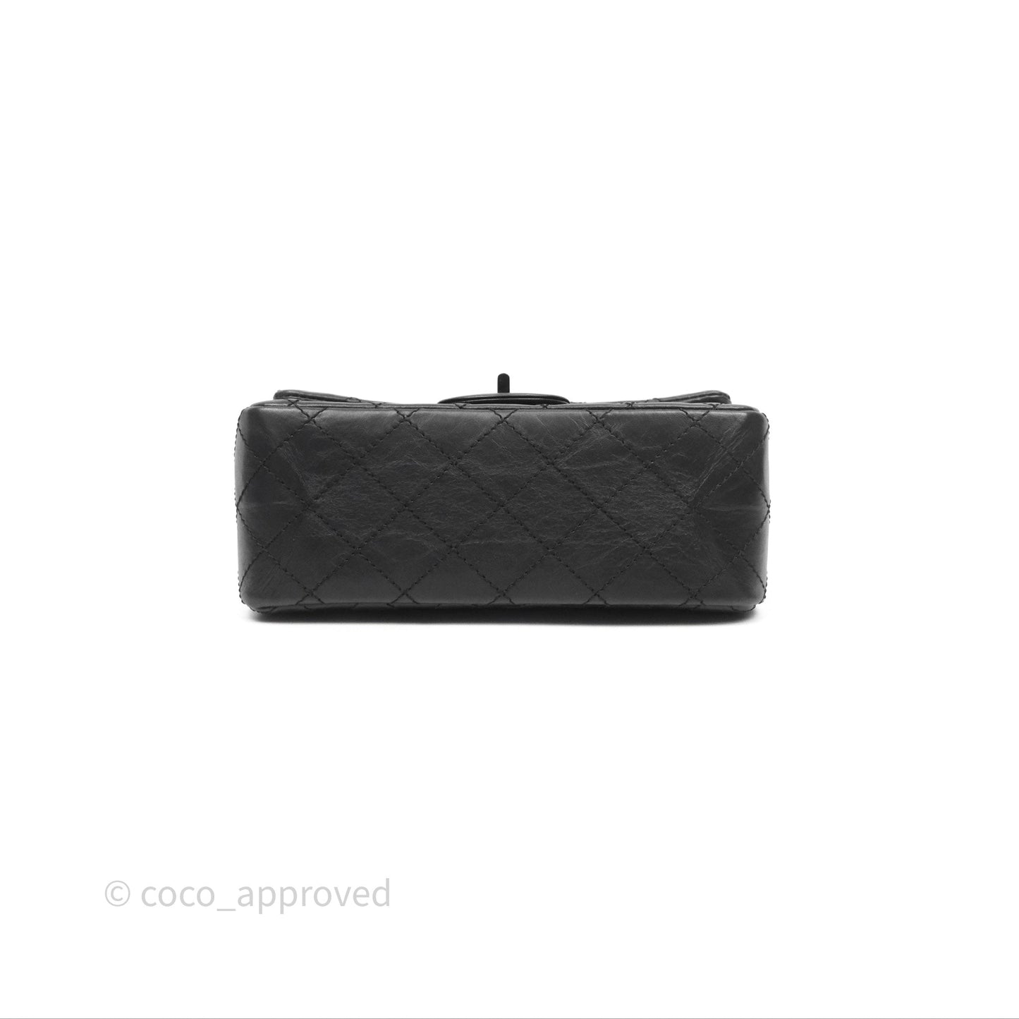 Chanel Quilted Mini Reissue 224 So Black Calfskin