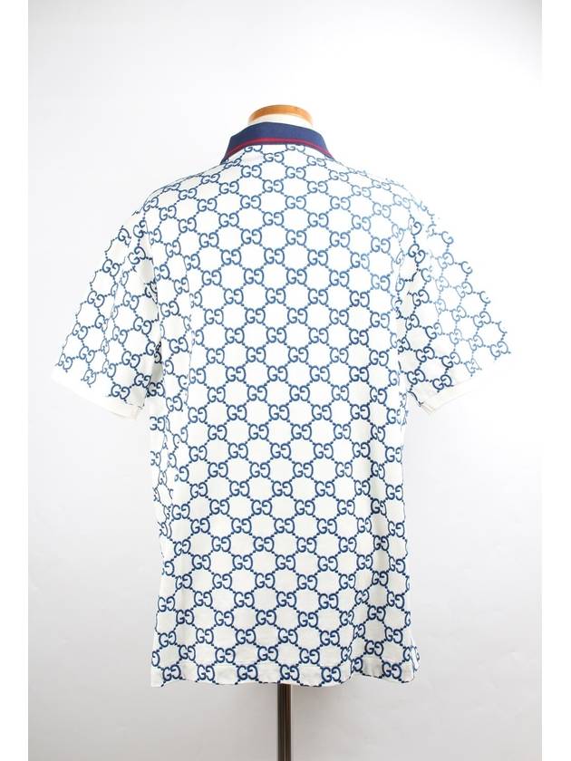 Luxury Gucci Trending 2025 GG stretch cotton collar t shirt XL