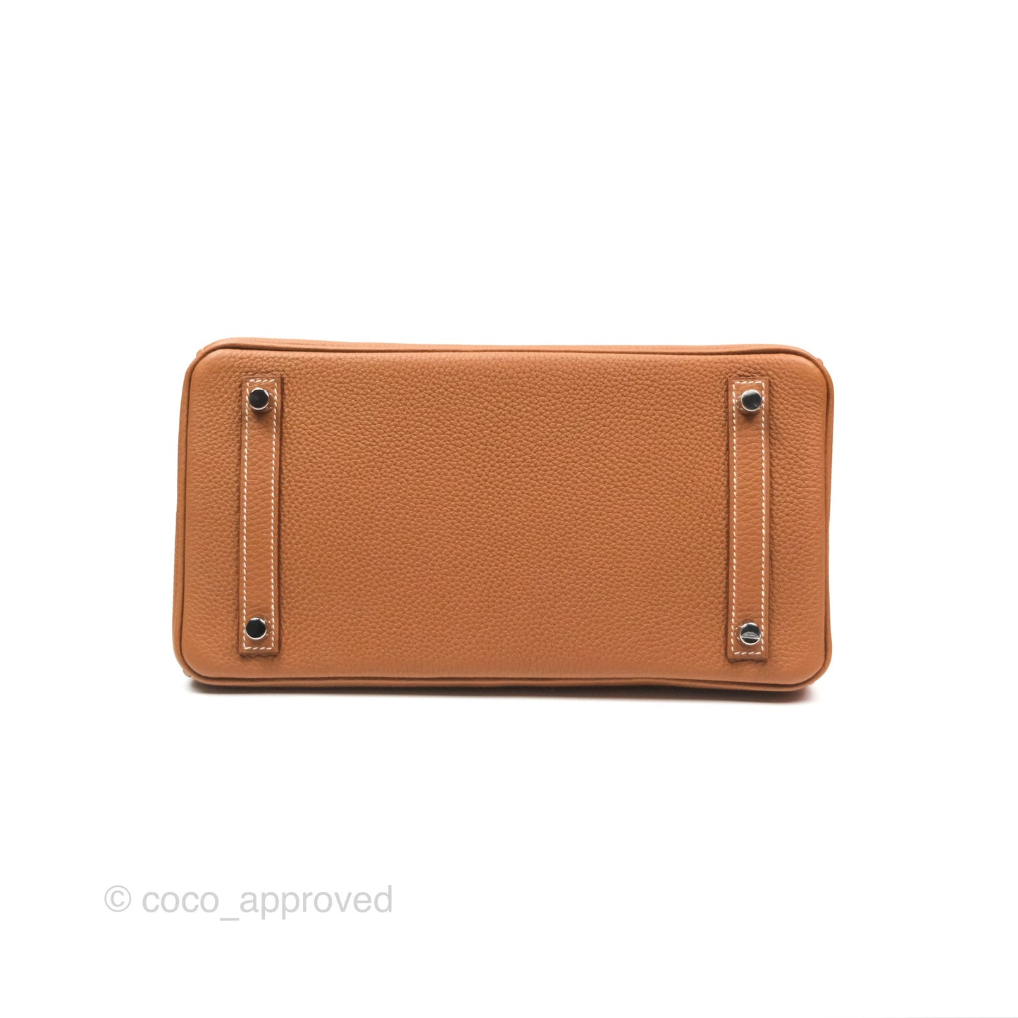Hermès Birkin 30 Retourne Gold 37 Togo Palladium Hardware