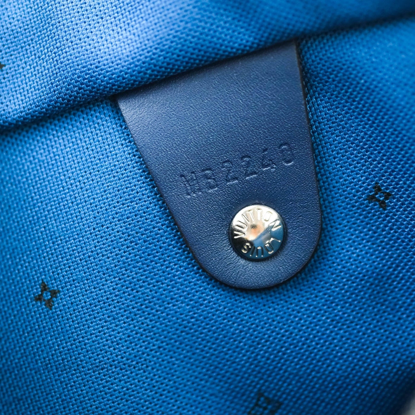 Louis Vuitton Blue Monogram Canvas Escale Speedy Bandouliere 30 Bag